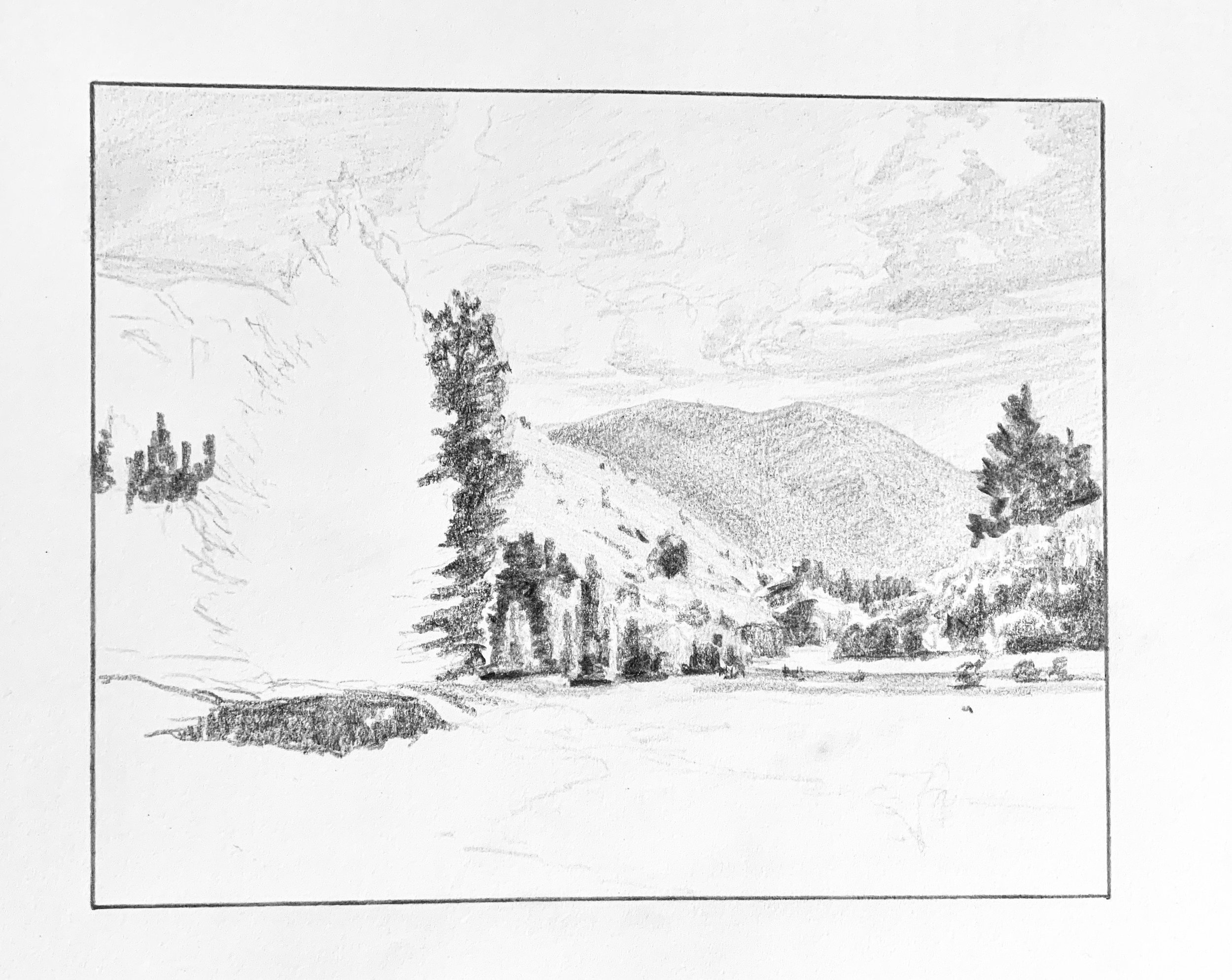 How to Draw Landscapes: Tips for Drawing Trees - Samuel Earp