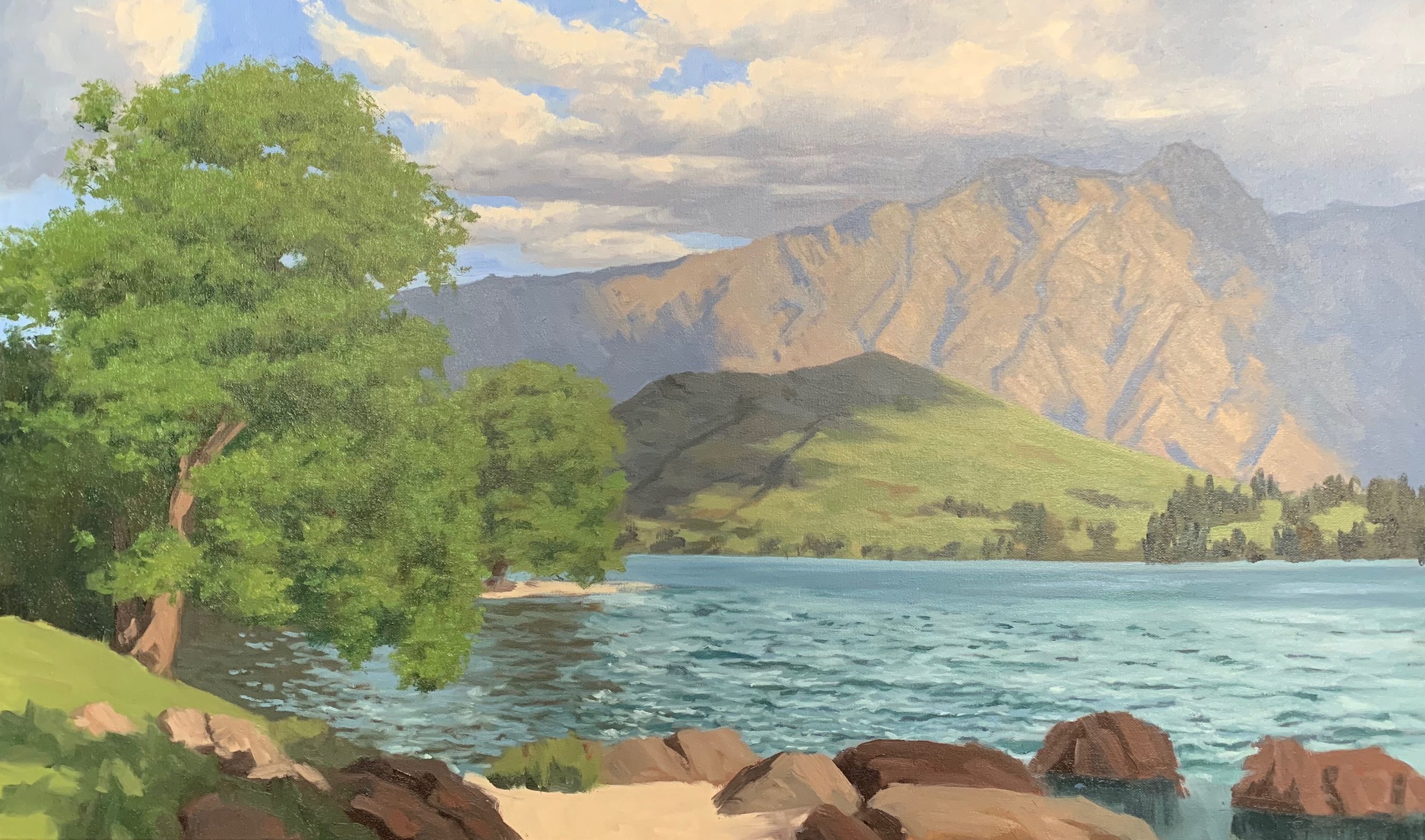 How to Paint Water, Trees and Mountains - Samuel Earp