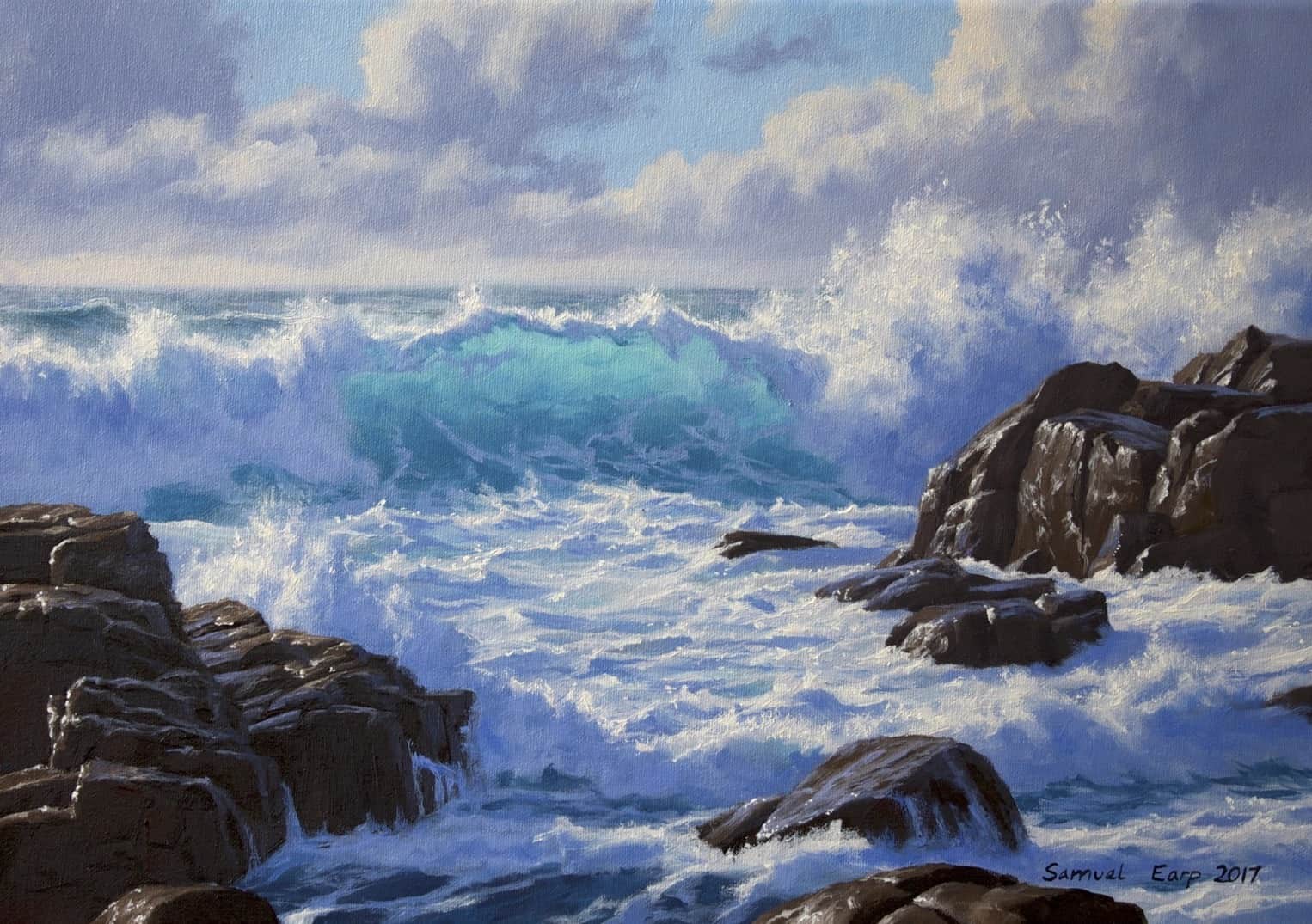 Acrylic Paintings Of Seascapes