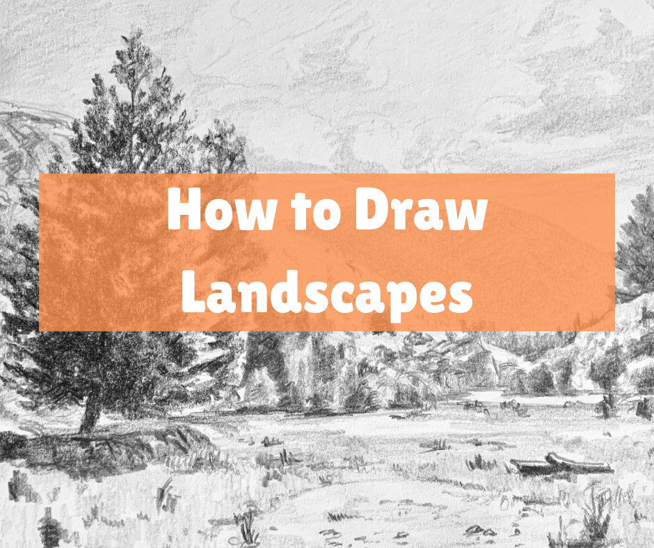 landscape pencil sketches