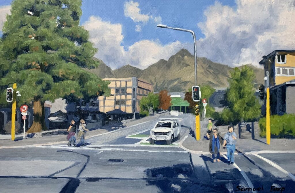 How to Paint a Street Scene Samuel Earp Artist