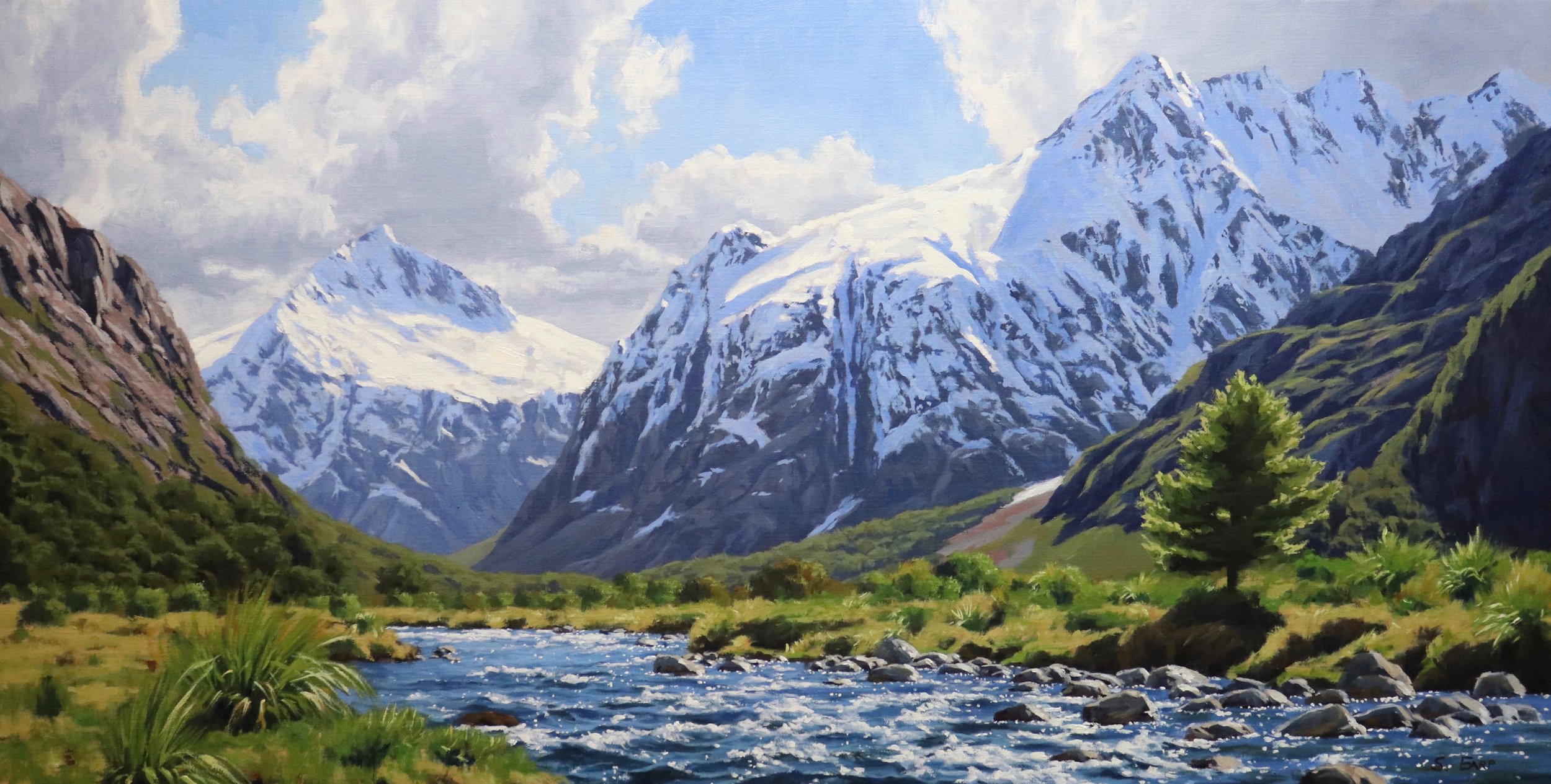 Mt Talbot - New Zealand - Samuel Earp landscape artist - oil painting.jpeg