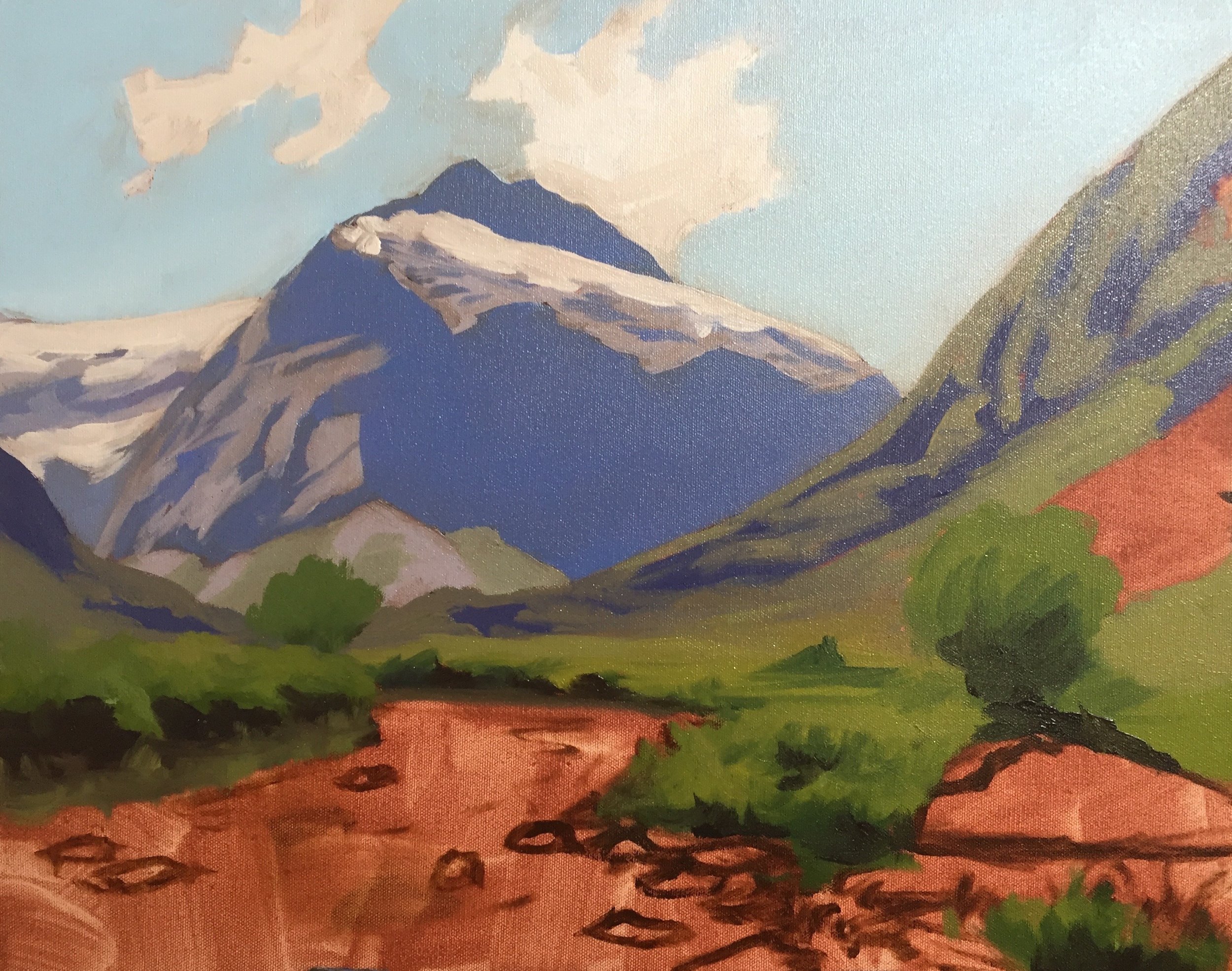 How to Paint a Mountain Landscape - A Step by Step Guide