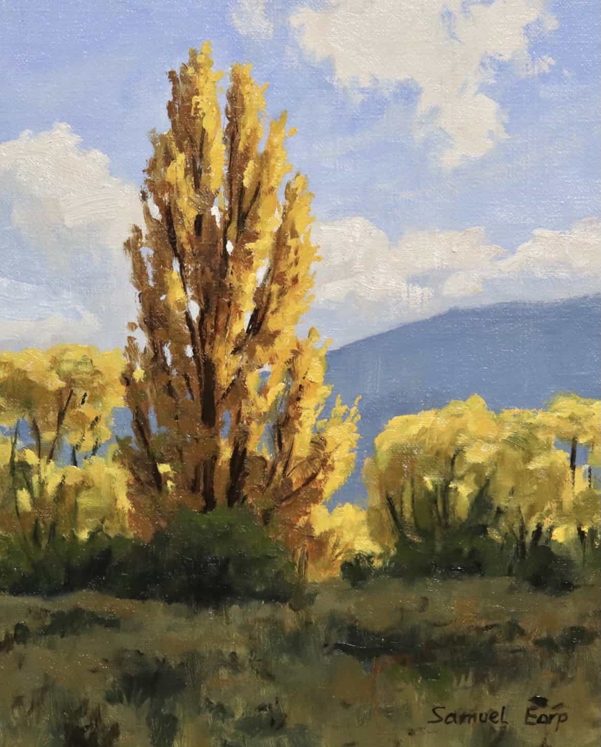 How to Paint Trees and Leaves - Samuel Earp Artist