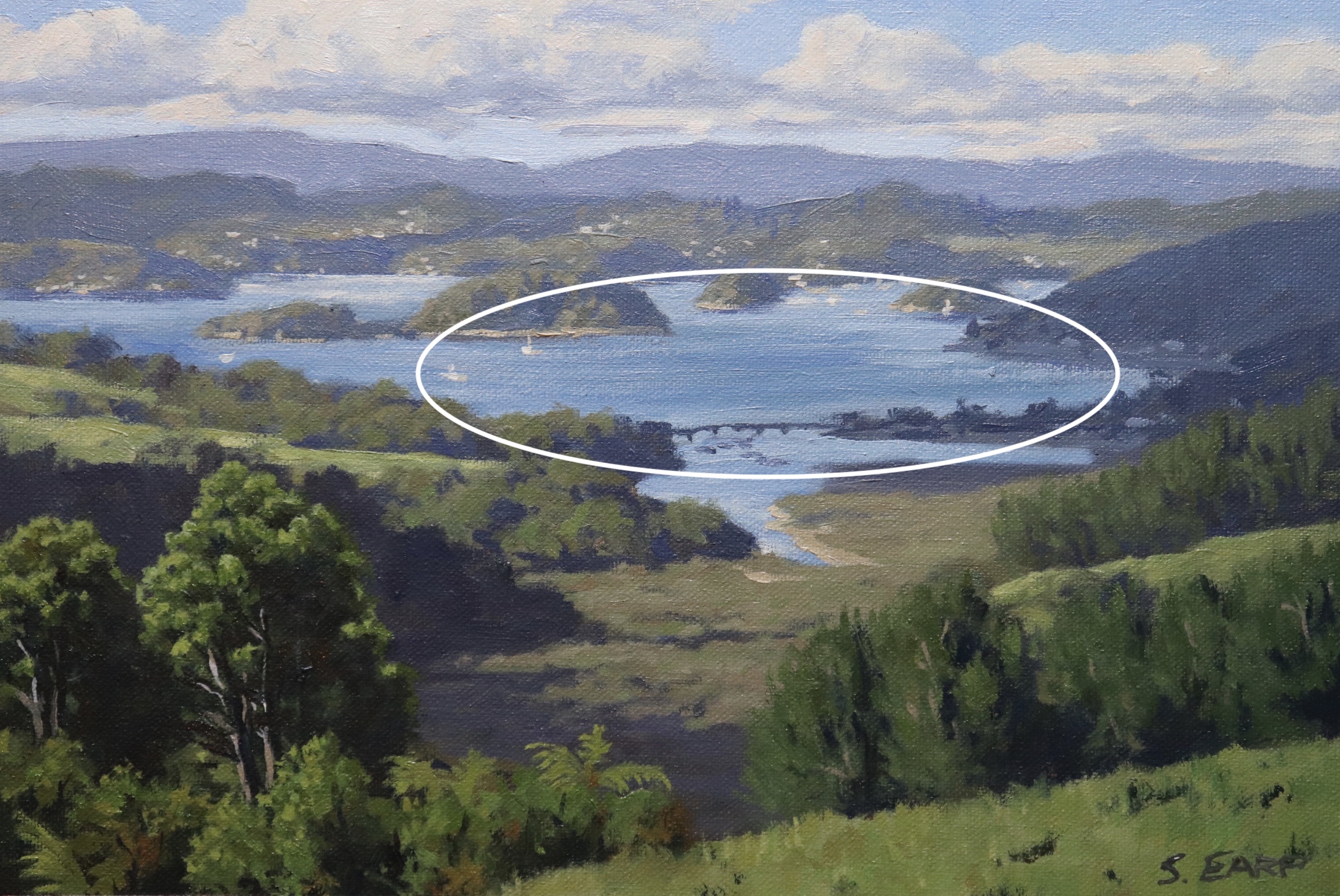 Bay of Islands - Circle composition - Samuel Earp - Oil Painting.jpg