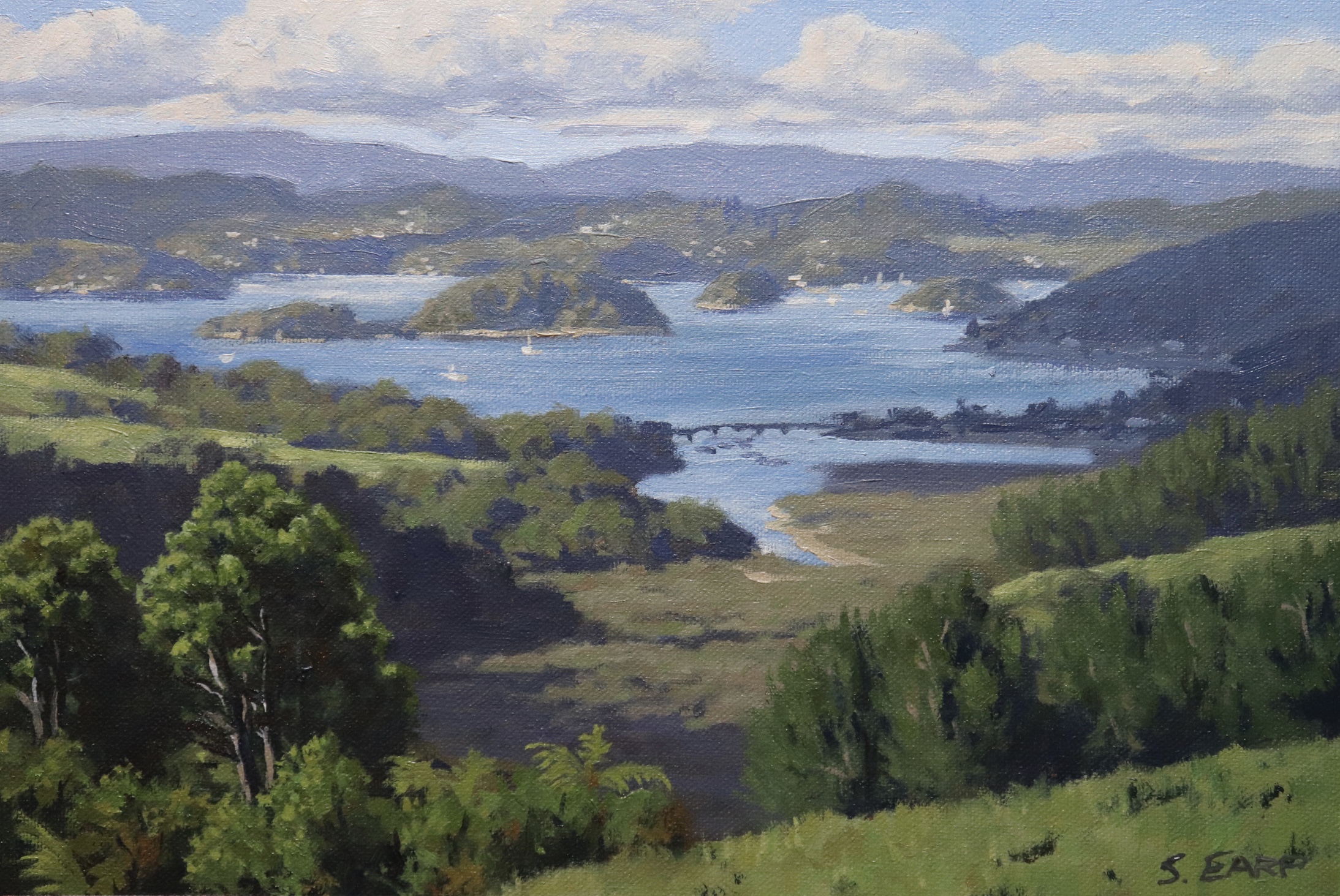 Bay of Islands, New Zealand, 20cm x 30cm, oil on canvas