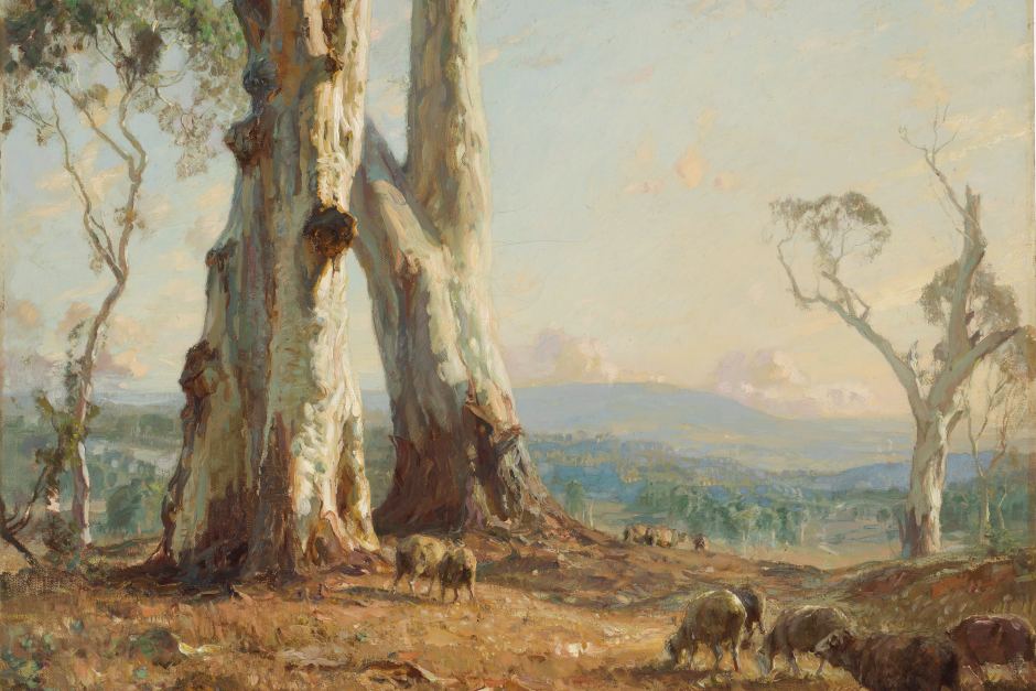 Hans Heysen, Morning Light, 1913