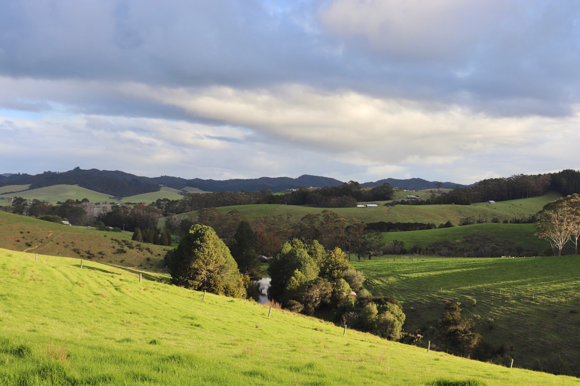 rolling hills sketch