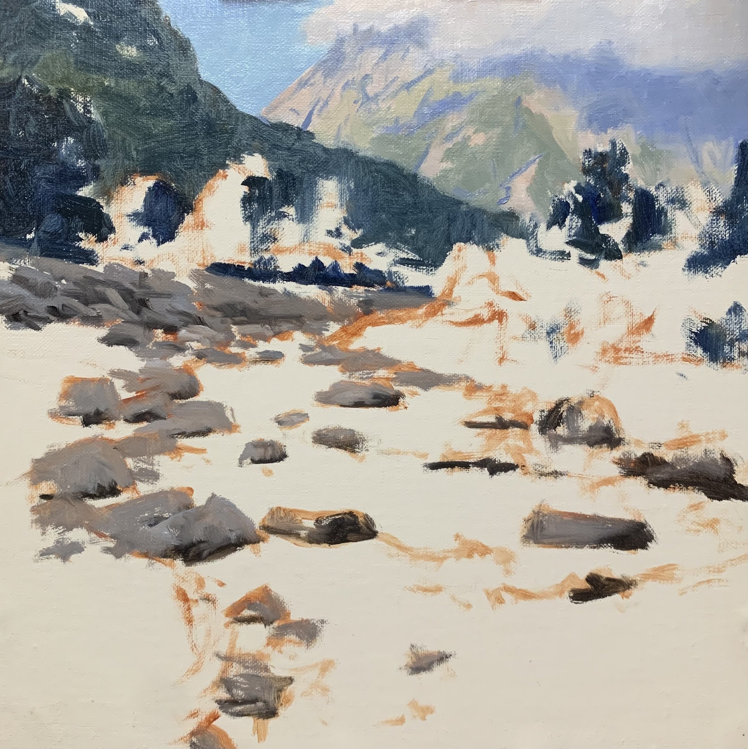 How to Paint Epic Mountains - Samuel Earp Artist