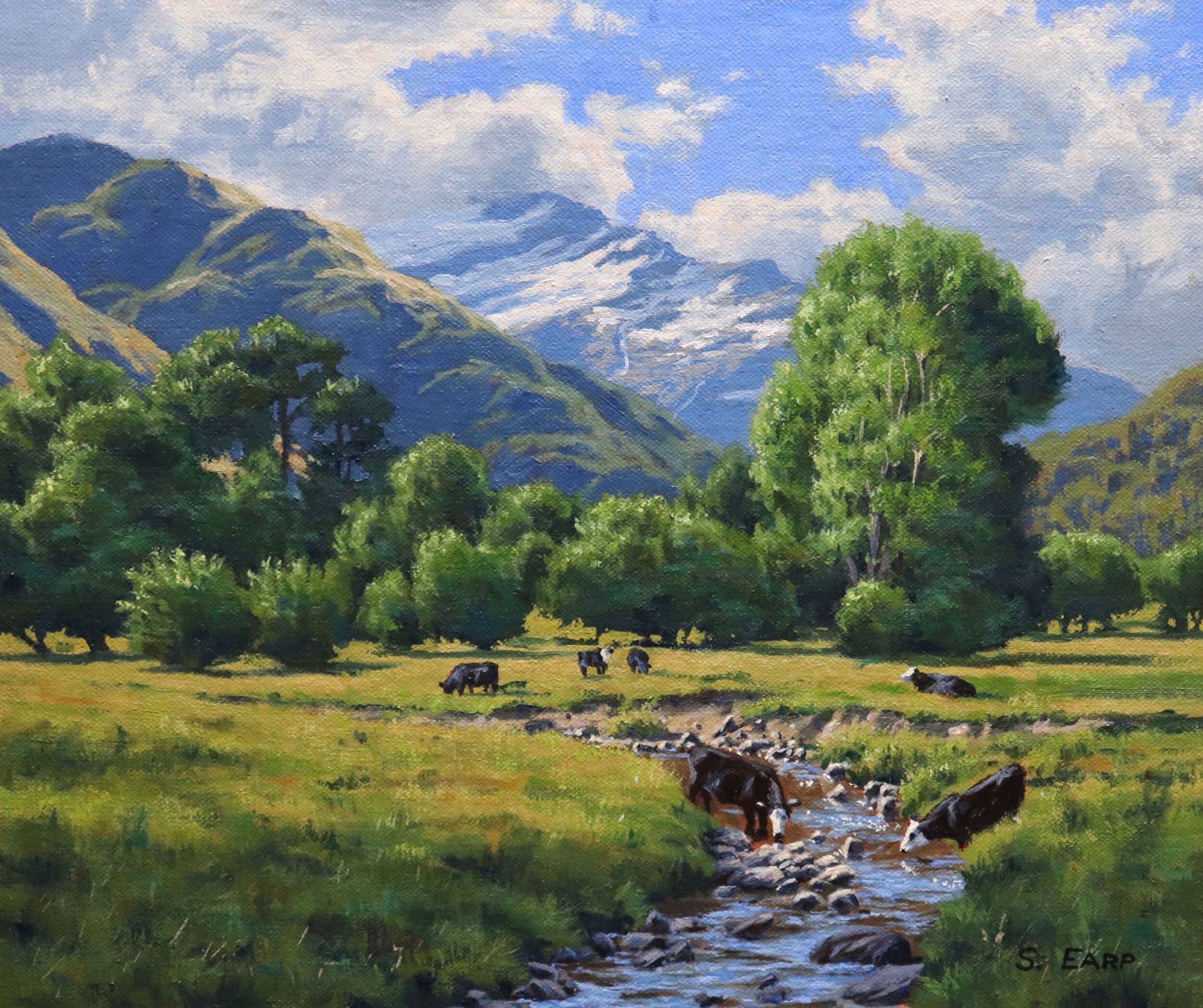 Matukituki Valley - Samuel Earp - oil painting.jpeg