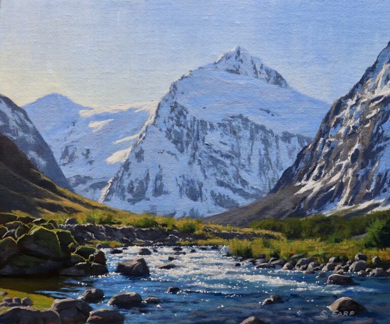 How to Paint a Mountain Stream