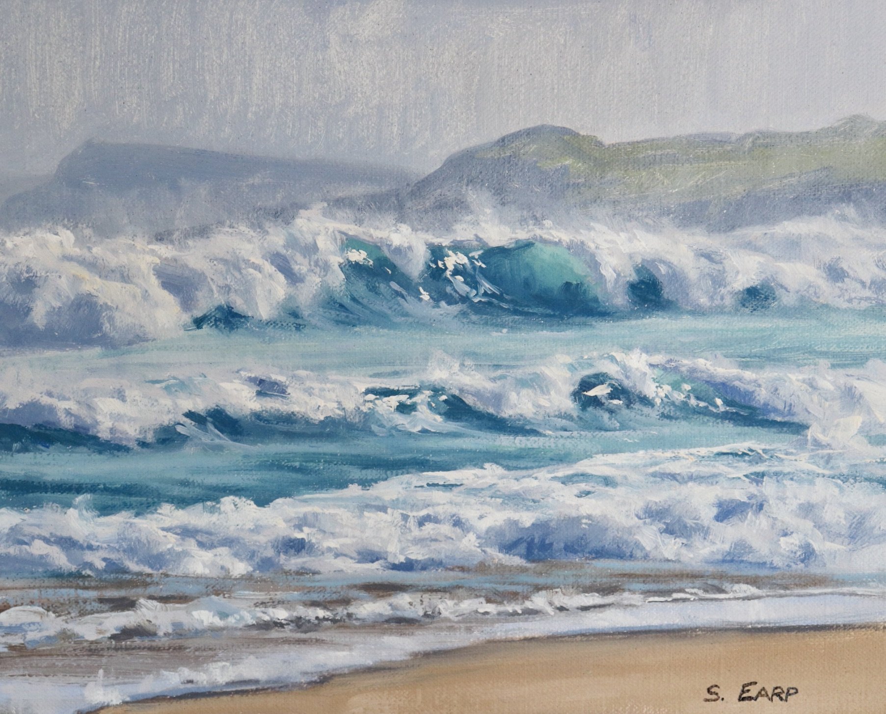 How to Paint Ocean Waves