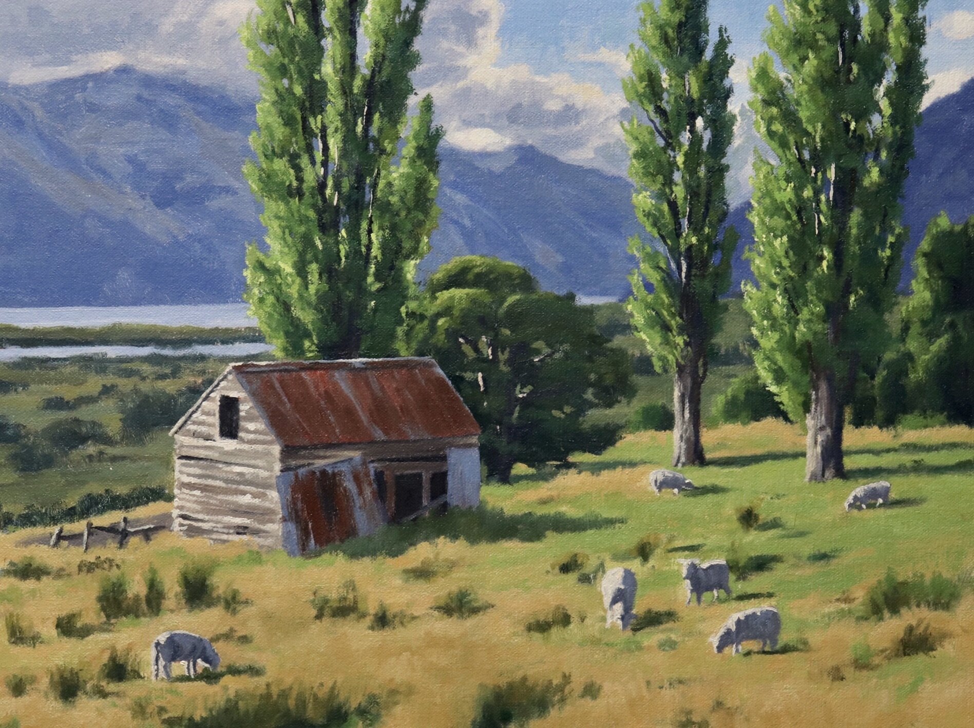 Old Barn - Glenorchy - Oil Painting - Samuel Earp copy.jpeg