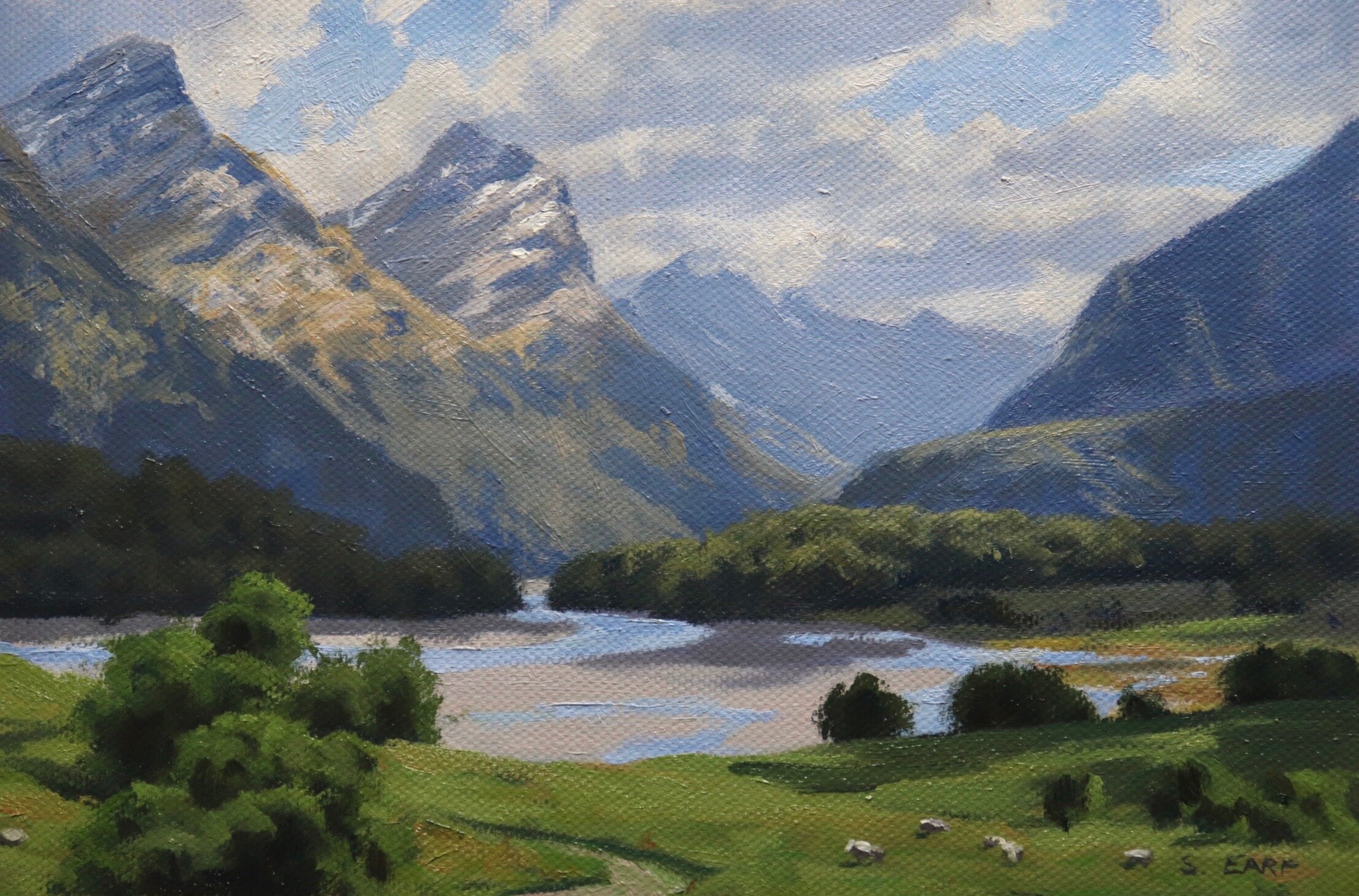 Paradise - Mt Chaos - New Zealand - Samuel Earp - Oil Painting.jpeg