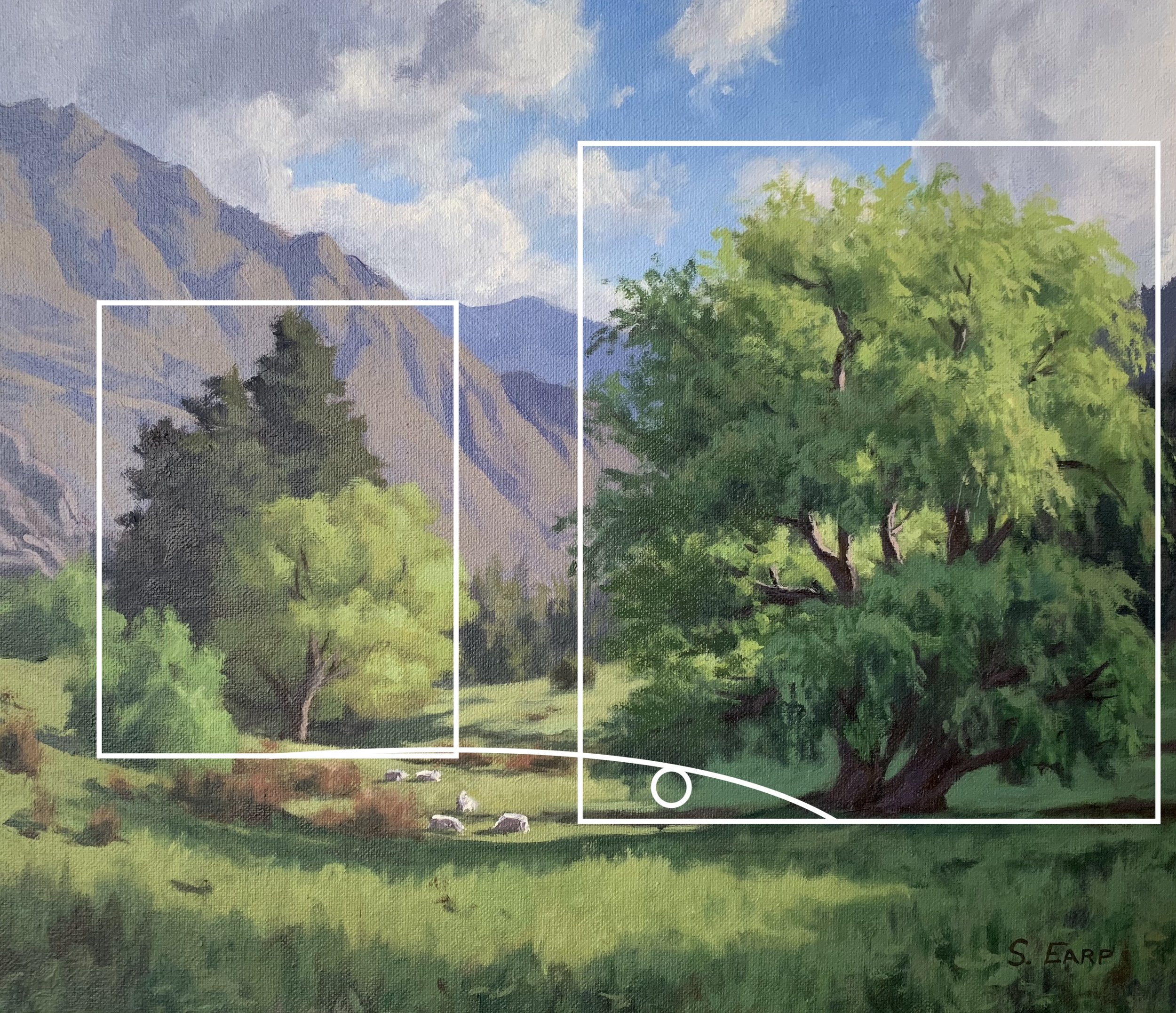 Willow Trees and Light - Samuel Earp - oil painting 1.jpg