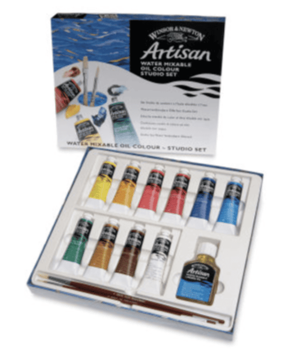 Water soluble oil paints - three key advantages