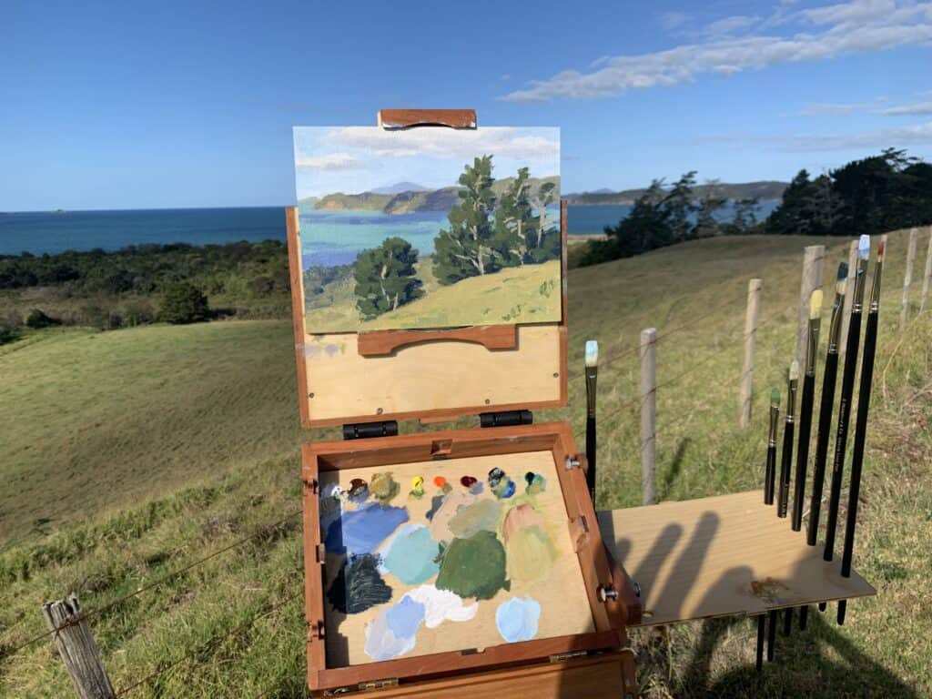 Portable Box N Paint Pochade for Artists On-the-go Easel & Compact Plein  Air Kit, Painting Gift. Artist Lightweight Art Easel, Travel Kit. 