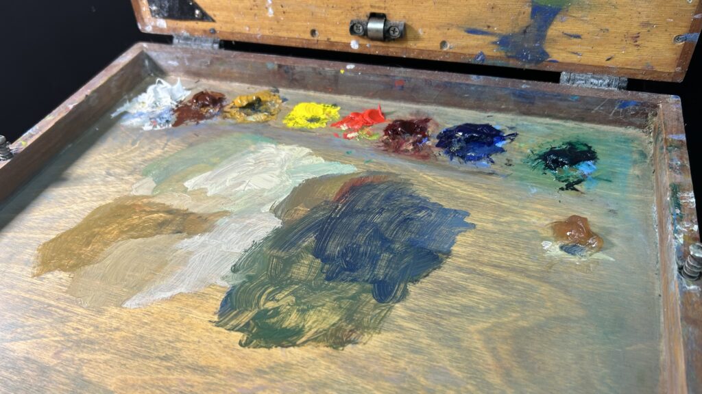 Tips on how to set up your artist palette.  Fine art painting, Art  lessons, Oil painting