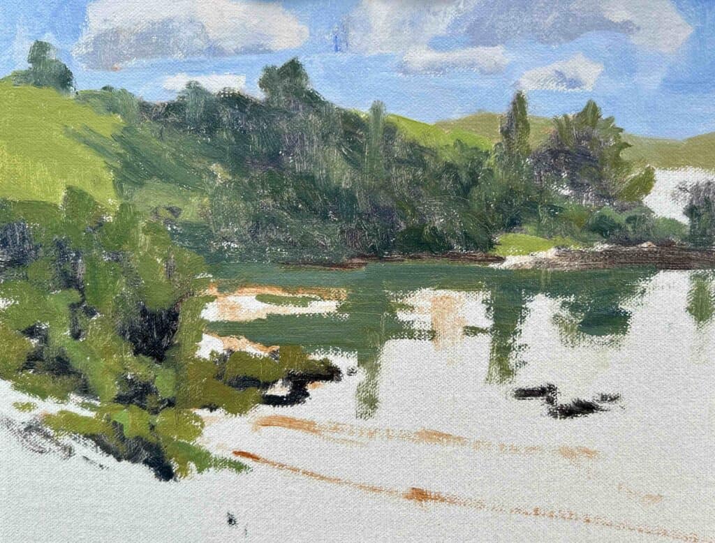 How to Paint a Coastal Landscape En Plein Air