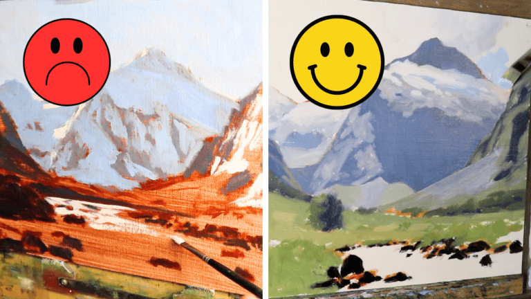 Why I Quit Painting on  Toned Canvases and Improved My Paintings