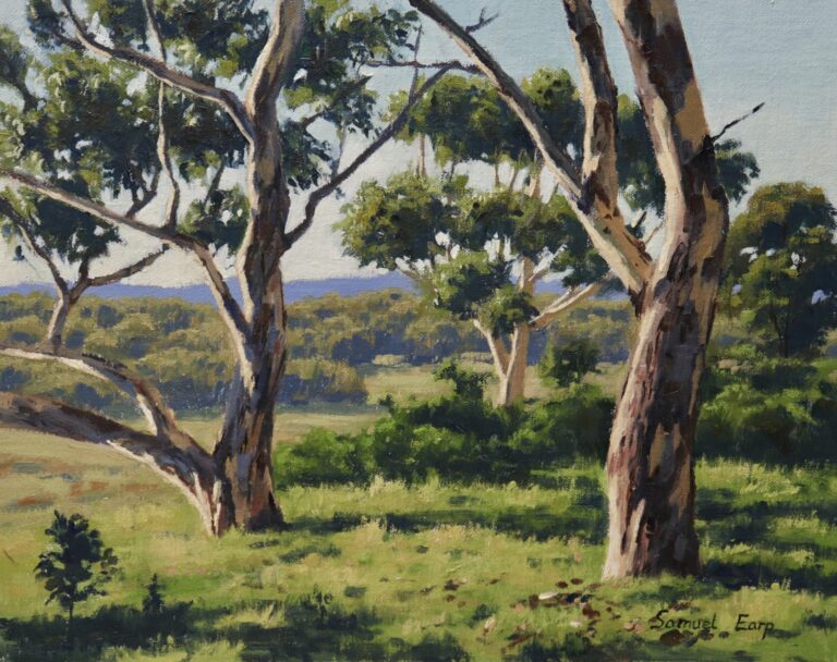 How to Paint Gum Trees That Pop: Mastering Bark Texture & Light